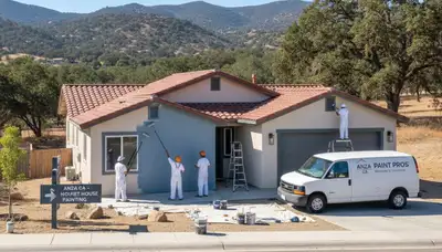Palm Springs, CA house painting service by Painting Palm Springs CA for residential exterior painting