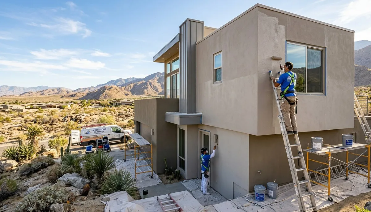 Professional house painting services in Palm Springs CA by PaintingPalmSpringsCA exterior experts