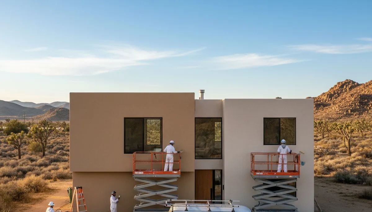 House painting crew serving Palm Springs, CA for exterior and interior home painting services