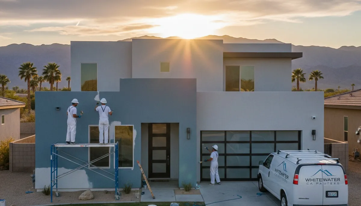 Professional house painting service in Palm Springs, CA by PaintingPalmSpringsCA.com